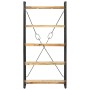 Solid mango wood 5-level shelf 90x30x180 cm by vidaXL, Bookcases and shelves - Ref: Foro24-286581, Price: 252,08 €, Discount: %