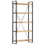 Solid mango wood 5-level shelf 90x30x180 cm by vidaXL, Bookcases and shelves - Ref: Foro24-286581, Price: 252,08 €, Discount: %