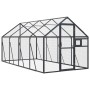 Anthracite grey aluminum birdcage 1.79x4x1.85 m by vidaXL, Feet and bird cages - Ref: Foro24-3155803, Price: 387,22 €, Discou...