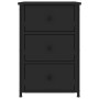 Mesita de noche madera de ingeniería negro 40x36x60 cm de vidaXL, Mesitas de noche - Ref: Foro24-825993, Precio: 65,95 €, Des...