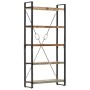 5-tier shelving made of recycled solid wood 90x30x180 cm by vidaXL, Bookcases and shelves - Ref: Foro24-286584, Price: 273,28...