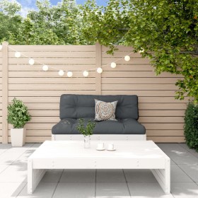 2-piece garden furniture set and white solid wood cushions by vidaXL, Garden sets - Ref: Foro24-3186131, Price: 370,99 €, Dis...