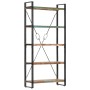 5-tier shelving made of recycled solid wood 90x30x180 cm by vidaXL, Bookcases and shelves - Ref: Foro24-286584, Price: 273,28...