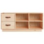 Shoe bench solid pine wood 100x34x45 cm by vidaXL, Shoe racks and shoe organizers - Ref: Foro24-820177, Price: 83,90 €, Disco...