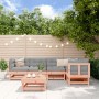 6-piece garden furniture set with Douglas fir wood cushions by vidaXL, Garden sets - Ref: Foro24-3185988, Price: 506,99 €, Di...