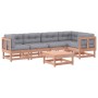 6-piece garden furniture set with Douglas fir wood cushions by vidaXL, Garden sets - Ref: Foro24-3185988, Price: 506,99 €, Di...