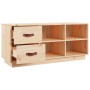 Shoe bench solid pine wood 100x34x45 cm by vidaXL, Shoe racks and shoe organizers - Ref: Foro24-820177, Price: 83,90 €, Disco...