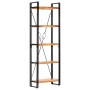 5-level solid acacia wood shelf 60x30x180 cm by vidaXL, Bookcases and shelves - Ref: Foro24-286588, Price: 192,06 €, Discount: %