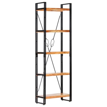 5-level solid acacia wood shelf 60x30x180 cm by vidaXL, Bookcases and shelves - Ref: Foro24-286588, Price: 192,06 €, Discount: %