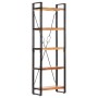 5-level solid acacia wood shelf 60x30x180 cm by vidaXL, Bookcases and shelves - Ref: Foro24-286588, Price: 192,06 €, Discount: %