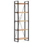 5-level solid acacia wood shelf 60x30x180 cm by vidaXL, Bookcases and shelves - Ref: Foro24-286588, Price: 192,06 €, Discount: %