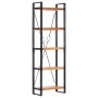 5-level solid acacia wood shelf 60x30x180 cm by vidaXL, Bookcases and shelves - Ref: Foro24-286588, Price: 192,06 €, Discount: %