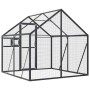 Anthrazitgraue Aluminium-Vogelvoliere 1,79x2x1,85 m von vidaXL, Füße und Vogelkäfige - Ref: Foro24-3155801, Preis: 296,10 €, ...