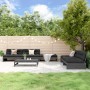 Garden furniture set 6 pieces and gray solid wood cushions by vidaXL, Garden sets - Ref: Foro24-3186125, Price: 1,00 €, Disco...