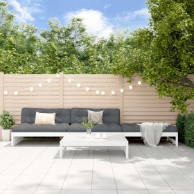 4-piece garden furniture set and white solid wood cushions by vidaXL, Garden sets - Ref: Foro24-3186110, Price: 738,93 €, Dis...