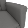 Sillón de masaje reclinable piel de ante artificial gris oscuro de vidaXL, Sillones de masaje eléctricos - Ref: Foro24-289773...