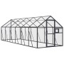 Anthrazitgraues Vogelhaus aus Aluminium 1,79 x 6 x 1,85 m von vidaXL, Füße und Vogelkäfige - Ref: Foro24-3155804, Preis: 468,...