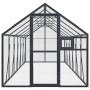 Anthrazitgraues Vogelhaus aus Aluminium 1,79 x 6 x 1,85 m von vidaXL, Füße und Vogelkäfige - Ref: Foro24-3155804, Preis: 468,...