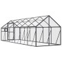 Anthrazitgraues Vogelhaus aus Aluminium 1,79 x 6 x 1,85 m von vidaXL, Füße und Vogelkäfige - Ref: Foro24-3155804, Preis: 468,...