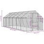 Anthrazitgraues Vogelhaus aus Aluminium 1,79 x 6 x 1,85 m von vidaXL, Füße und Vogelkäfige - Ref: Foro24-3155804, Preis: 468,...