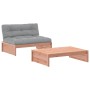 2-piece garden furniture set with Douglas fir wood cushions by vidaXL, Garden sets - Ref: Foro24-3186135, Price: 322,72 €, Di...