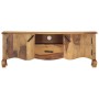 Solid sheesham wood TV cabinet 115x30x42 cm by vidaXL, TV Furniture - Ref: Foro24-287337, Price: 215,57 €, Discount: %