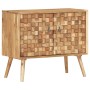 Solid acacia wood sideboard 75x35x65 cm by vidaXL, Sideboards - Ref: Foro24-287439, Price: 196,27 €, Discount: %