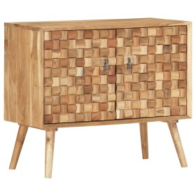 Sideboard aus massivem Akazienholz, 75 x 35 x 65 cm von vidaXL, Sideboards - Ref: Foro24-287439, Preis: 196,27 €, Rabatt: %