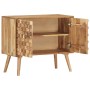 Solid acacia wood sideboard 75x35x65 cm by vidaXL, Sideboards - Ref: Foro24-287439, Price: 196,27 €, Discount: %