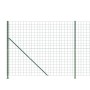 Wire fence with green flange 1.4x10 m by vidaXL, fence panels - Ref: Foro24-154179, Price: 79,30 €, Discount: %