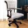 Silla de oficina giratoria blanca de vidaXL, Sillas de oficina - Ref: Foro24-20041, Precio: 284,30 €, Descuento: %