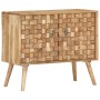 Aparador de madera maciza de acacia 75x35x65 cm de vidaXL, Aparadores - Ref: Foro24-287439, Precio: 196,04 €, Descuento: %