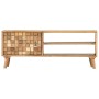 Solid acacia wood TV stand 100x35x40 cm by vidaXL, TV Furniture - Ref: Foro24-287442, Price: 136,99 €, Discount: %