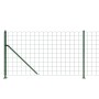 Wire fence with green flange 1x25 m by vidaXL, fence panels - Ref: Foro24-154185, Price: 112,03 €, Discount: %