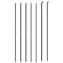 Wire fence with anthracite gray flange 2x10 m by vidaXL, fence panels - Ref: Foro24-154326, Price: 70,99 €, Discount: %