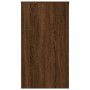 Escritorio de madera contrachapada marrón roble 90x40x72 cm de vidaXL, Escritorios - Ref: Foro24-815305, Precio: 52,31 €, Des...