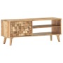 Solid acacia wood TV stand 100x35x40 cm by vidaXL, TV Furniture - Ref: Foro24-287442, Price: 136,99 €, Discount: %