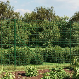 Wire fence with green flange 2x25 m by vidaXL, fence panels - Ref: Foro24-154190, Price: 204,99 €, Discount: %