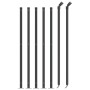 Near wire with anthracite grey tie wrap 1x10 m by vidaXL, fence panels - Ref: Foro24-154321, Price: 42,40 €, Discount: %