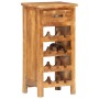 Botellero de madera maciza de acacia 40x30x80 cm de vidaXL, Botelleros - Ref: Foro24-287482, Precio: 172,45 €, Descuento: %