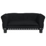 Black velvet dog bed 70x45x30 cm by vidaXL, Beds for dogs - Ref: Foro24-171828, Price: 63,65 €, Discount: %