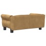 Cama para perros de terciopelo marrón 70x45x30 cm de vidaXL, Camas para perros - Ref: Foro24-171829, Precio: 70,22 €, Descuen...