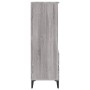 Tall gray Sonoma plywood sideboard 40x36x110 cm by vidaXL, Sideboards - Ref: Foro24-821250, Price: 61,99 €, Discount: %