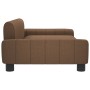 Brown fabric dog bed 90x53x30 cm by vidaXL, Beds for dogs - Ref: Foro24-171849, Price: 81,31 €, Discount: %