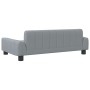 Cama para perros de tela gris claro 90x53x30 cm de vidaXL, Camas para perros - Ref: Foro24-171847, Precio: 88,34 €, Descuento: %