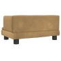 Cama para perros de terciopelo marrón 60x40x30 cm de vidaXL, Camas para perros - Ref: Foro24-171911, Precio: 61,14 €, Descuen...