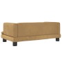 Brown velvet dog bed 80x45x30 cm by vidaXL, Beds for dogs - Ref: Foro24-171899, Price: 74,55 €, Discount: %