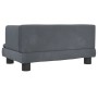 Cama para perros de terciopelo gris oscuro 60x40x30 cm de vidaXL, Camas para perros - Ref: Foro24-171908, Precio: 56,99 €, De...