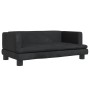 Black velvet dog bed 80x45x30 cm by vidaXL, Beds for dogs - Ref: Foro24-171898, Price: 68,12 €, Discount: %