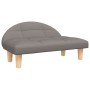 Cama para perros de tela gris taupe 70x52x30 cm de vidaXL, Camas para perros - Ref: Foro24-171936, Precio: 58,77 €, Descuento: %